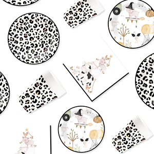 DAMAI - Juego de Vajilla Desechable con Diseño de Animales de Granja, Platos, Vasos y Servilletas de Papel, Decoraciones para Fiestas Infantiles - Product Image 4