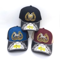 Gorra de Béisbol Unisex con Logotipo Metálico 3D, Estampado en Serigrafía, Estilo Casual, de Mezclilla, para Pesca y Playa