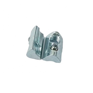 Accessoires pour profilés aluminium : Écrou élastique à 6 fentes M4 M5 M6, écrou à fente en T avec bille à ressort pour profilé aluminium <span class=keywords><strong>3030</strong></span> - Product Image 1