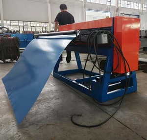 Mạ kẽm tấm kim loại rạch Máy 1200mm cho ăn Chiều rộng cho mái sử dụng với các thành phần động cơ cốt lõi - Product Image 2