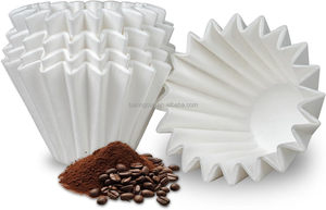 Filtres à café 2-5 tasses, 100 filtres à café jetables en papier, compatibles avec le filtre à café <span class=keywords><strong>Kalita</strong></span> Wave pour le café filtre - Product Image 3