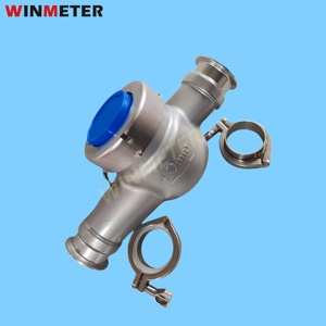 サニタリークランプ式水道メーター DN40 304/316L ステンレス鋼 R100 CE認証 工場直販 手頃な価格 製薬流通ループ - Product Image 3