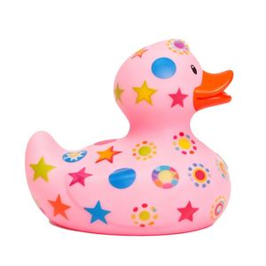 Jouet promotionnel adapté aux tout-petits, canards en caoutchouc PVC imprimés en gros, personnalisés, jouets aquatiques pour enfants pour les baignoires - Product Image 4