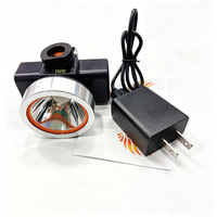 Lámparas de Cabeza Inalámbricas para Minería Industriales a Prueba de Agua IP67 HCTM-6A, Lámpara de Minero LED Recargable de Iones de Litio, Linterna Frontal Digital