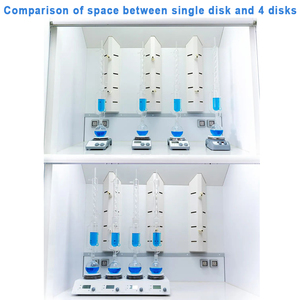 خلاط مغناطيسي رقمي متعدد الوظائف من WEIAI بست وضعيات وشاشة رقمية، سعة 18 لتر مع لوحة تسخين وقضبان تحريك - Product Image 5