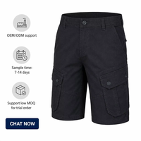 Shorts cargo tactiques pour hommes à 6 poches, personnalisables avec logo, vente en gros d'usine, pour l'extérieur, l'été, la randonnée, OEM en gros
