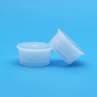Huile nettoyante pour toner, insert en plastique, matériau PE, goulot de flacon de 28 mm, bouchon souple avec trou