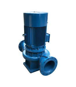 Bomba vertical en línea de bajo ruido y bajo mantenimiento con diseño personalizable, cabezal de bomba, proveedor de confianza para transferencia de agua limpia - Product Image 1