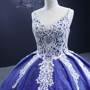 Jancember 222174 Glitter Spaghetti Strap Lace Vestidos de fiesta de noche para niñas - Product Image 2