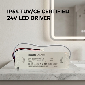 ספק כוח LED <span class=keywords><strong>DC</strong></span> 24V 48W מיתוג מתח קבוע עם אישור TUV CE עבור פרויקטים של תאורת רצועות LED - Product Image 1