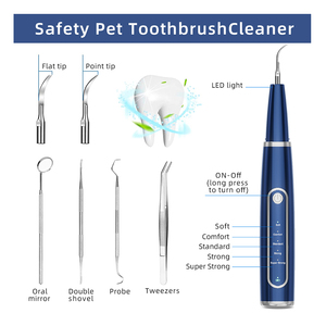 Kit <span class=keywords><strong>dental</strong></span> de sarro, limpiador <span class=keywords><strong>dental</strong></span> de <span class=keywords><strong>ultrasonido</strong></span> para perros, limpiador <span class=keywords><strong>dental</strong></span> eléctrico, accesorios de blanchiment des Dents multiusos - Product Image 2