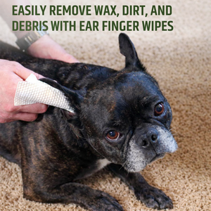 Toallitas de Limpieza para Oídos de Perro de Marca Privada |   Toallitas para Oídos de Mascotas de Marca Privada con Aloe Vera y Eucalipto |   Formulado por Veterinarios - Product Image 2