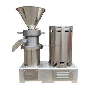 Moulin colloïdal <span class=keywords><strong>de</strong></span> laboratoire en acier inoxydable épices beurre <span class=keywords><strong>de</strong></span> calcium graisse noix châtaigne tomate sauce chili moutarde beurre d'arachide broyage - Product Image 1