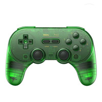 Control de Juego Multiplataforma 8Bitdo Pro 2 Hall Effect Retro Edición Especial Transparente con Botón Trasero
