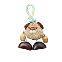 Pendentif poupée en coquillage naturel tissé à la main, plusieurs modèles, breloque pour sac et sac à dos avec anse en cordon, collection en gros pour boutiques de cadeaux