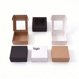 Factory Direct Customizable Free Design Multi Color White <b>Card</b> Gift <b>Box</b> Sturdy Ideal for Jewelry Packaging - Product Image 2