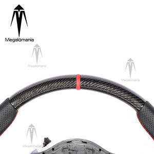 Volant en fibre de carbone neuf pour Mercedes Benz <span class=keywords><strong>AMG</strong></span> MG GT C190 <span class=keywords><strong>AMG</strong></span> GT GTS 50 <span class=keywords><strong>63</strong></span> C190 W204 W205 W206 W213 W211 - Product Image 3