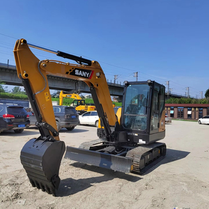 Nueva Miniexcavadora SY55C de 5.7 Toneladas, Excavadora Hidráulica Compacta, Precio de Fábrica, Ideal para Construcción - Product Image 1