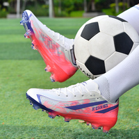 Chaussures de football professionnelles pour hommes, crampons de football pour terrain gazonné, crampons de sport pour terrain ferme, chaussures d'entraînement à crampons FG TF