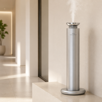 Diffuseur d'arômes intelligent en alliage d'aluminium, contrôlé par application, à brancher sur USB, fonctionnement silencieux, forte production de brume, parfum longue durée