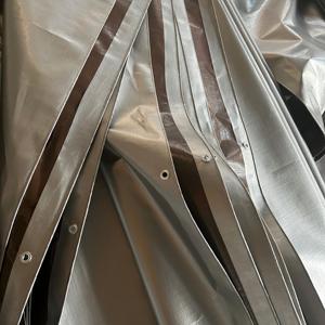 <span class=keywords><strong>Bâche</strong></span> en polyéthylène PE de haute qualité, imperméable, pour extérieur, marron/argent, protection pour meubles de jardin, camion - Product Image 3