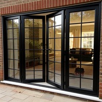 Ventanas Francesas Americanas Impermeables de Aluminio con Doble Vidrio, Aislamiento Acústico y Térmico