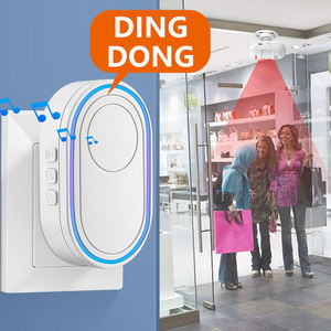 DB10 New Home Welcome Doorbell Intelligent 433MHZ Wireless Doorbell Waterproof <b>Remote</b> EU US <b>Plug</b> Smart Door Bell Chime - Product Image 2
