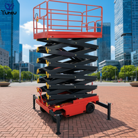 Envío Gratis: Plataforma Elevadora de Tijera Eléctrica Hidráulica Móvil de Bajo Precio (4-18m) con Alcance de 6m, 8m, 10m, 12m, 14m