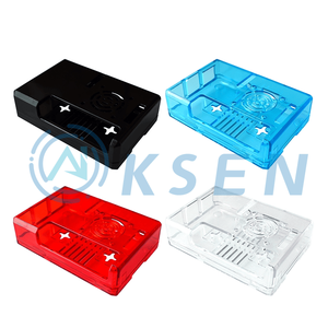 रास्पबेरी पी 3b + खोल के लिए AI-KSEN नया और मूल उपयुक्त, एब्स शेल, जिपो आरक्षित उद्घाटन डिजाइन, कूलिंग फैन शेल का उपयोग कर सकते हैं। - Product Image 1