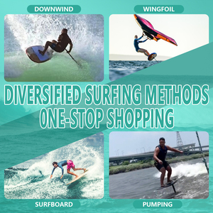 Custom Logo 105cm Lightweight Carbon Fiber Hydrofoil Surfboard Wood Grain Non-Motorized Paddle Board Bag for Ocean Water <b>Surfing</b> - Product Image 4