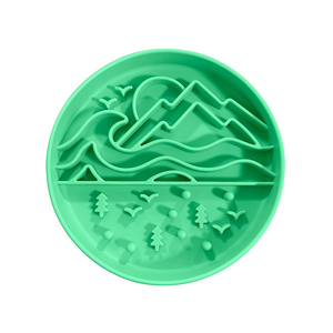 Nuove Ciotole per Cani in Silicone Antiscivolo per Gatti, Ciotola per Alimentazione Lenta di Grado Alimentare, Tappetino Leccabile per Cani, Accessori Ecologici per Animali Domestici - Product Image 1