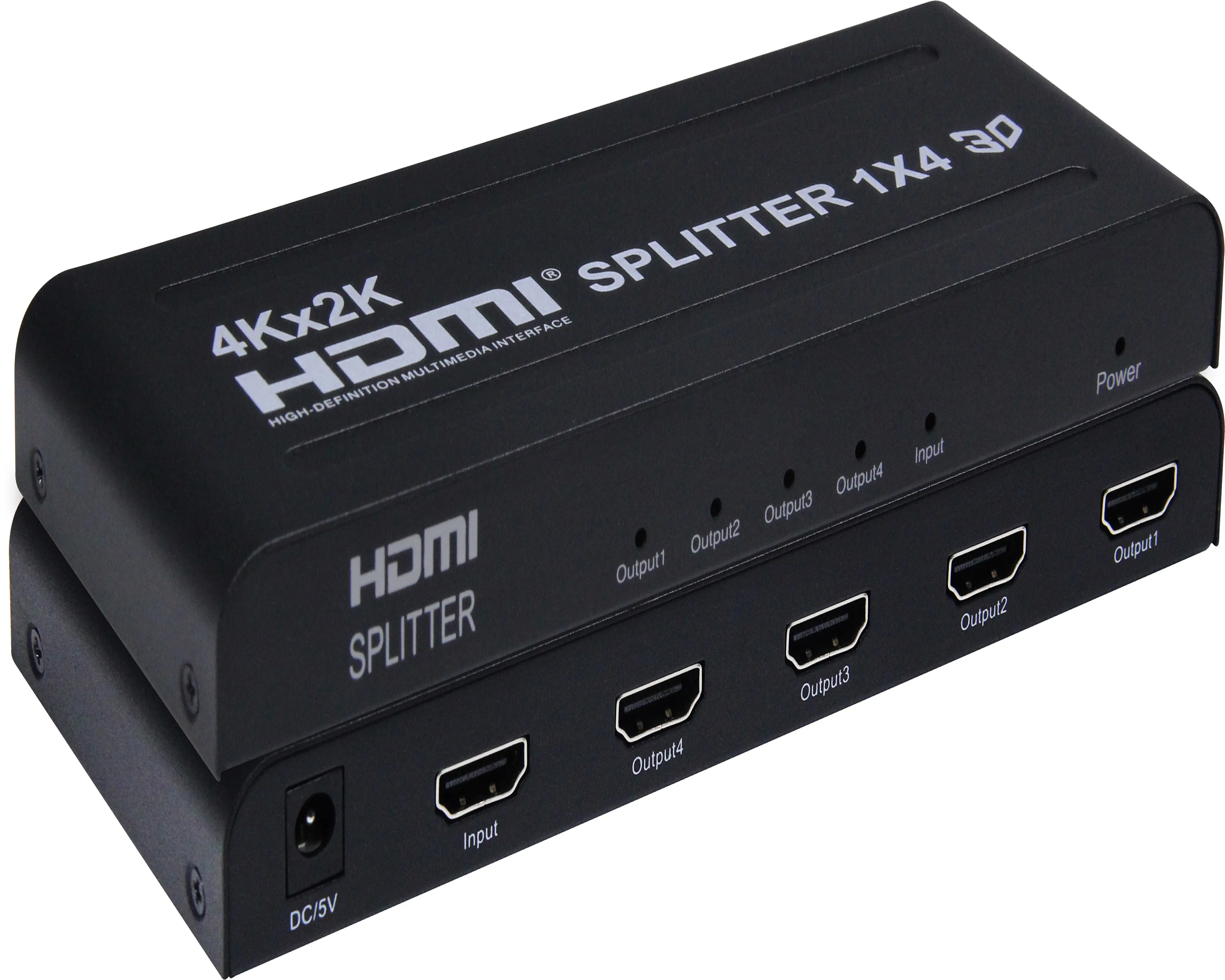 Fabrika doğrudan satış HDMI matris anahtarı/Splitter 2, 2 outRemote kontrol HDMI 1.4 3D 1080p kayıpsız ses
