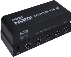 مفتاح/وصلة منافذ HDMI للبيع من المصنع مباشرة, 2 في ، جهاز تحكم عن بعد خارجي HDMI 1.4 3D 1080p بدون فقدان الصوت
