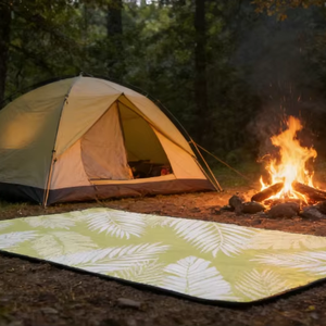 Tapis de camping anti-corrosion écologique, portable, imperméable, durable, élégant, idéal pour les voyages et la plage - Product Image 1