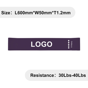 Yoga Exercise <b>Bands</b> Set of 5, Resistance Loop Elastic <b>Bands</b> for Strength, Fitness <b>Workout</b> <b>Bands</b> with Carry Bag, Latex Training B - Product Image 6