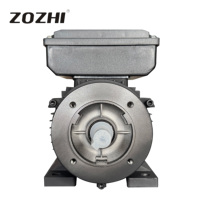 Moteur asynchrone monophasé à condensateur 1,1 kW 1,5 CV 220 V 3000 tr/min avec boîtier en aluminium étanche
