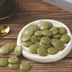 Dutched chế biến thành phần ca cao số lượng lớn sữa Matcha Trắng sô cô la tiền xu - Product Image 6