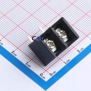 DBT30R-8.25-2P-BK-P Barrier Terminal Block Through hole Component (THT),P=8.25mm Connector 8.25mm 2P 24A 450V - Product Image 1