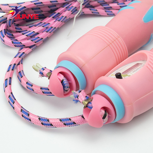 Wholesales Lightweight Counter Adjustable Length Electronic <strong>Counting</strong> <strong>Skip</strong> Jump <strong>Rope</strong> for Kids - Product Image 3