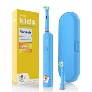 Brosse à dents électrique Focus Kids pour enfants de 3 ans et plus, poils souples, rechargeable avec étui - Product Image 2