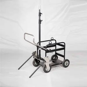 Công nghiệp trolly bóng tháp ánh sáng với Máy phát điện Telescopic tháp ánh sáng DIESEL sân vận động tháp ánh sáng giá