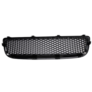 Pour <span class=keywords><strong>Volvo</strong></span> S40 <span class=keywords><strong>V50</strong></span> 2008-2012 Grille de pare-chocs avant noire brillante en nid d'abeille - Product Image 6