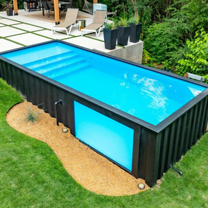 Piscina Modulare Personalizzata in Container per Esterni, Ideale per Resort, Hotel, Cortili <span class=keywords><strong>e</strong></span> Giardini - Product Image 1