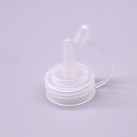 Capuchon 38/410 avec bec verseur pointu, capuchon de bouteille en plastique pour bouteilles de ketchup