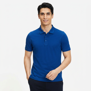 Nouveau design tendance pour le golf, polos pour hommes à manches courtes, qualité supérieure, légers, avec poche, anti-plis, imprimé numérique. - Product Image 1