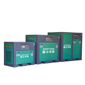 Airstone 7.5kw 10hp Fixed Speed Single Stage IP54 380V 50HZ Air-compressors Direct Driven Industrial Screw Air Compressor