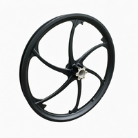 Velg Roda Sepeda 20 Inch E-Bike Rem Cakram Belakang Bahan Magnesium Alloy Berkualitas Tinggi