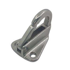 Gancho a presión de acero inoxidable para guardabarros, cuerda de barco, grado marino - Product Image 1