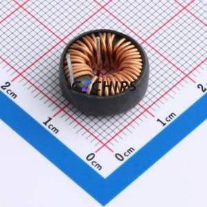 Inductor de Anillo de Color XR050125TS101MHL6 / Inductor de Montaje Pasante (THT), D=16mm 100uH 10% 2.8A - Product Image 1