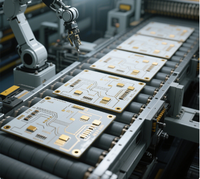 Conception de circuits imprimés FR4 de marque AC professionnelle, circuits imprimés multicouches recto-verso, circuits d'induction, épaisseur 1,6 mm, OSP